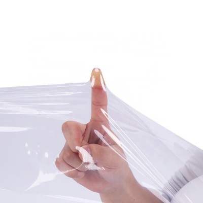 Pallet Wrapping Breathable Vented Perforated Ldpe Transparent Adhesive Masking Stretch Wrap Protective Film Printed With Design